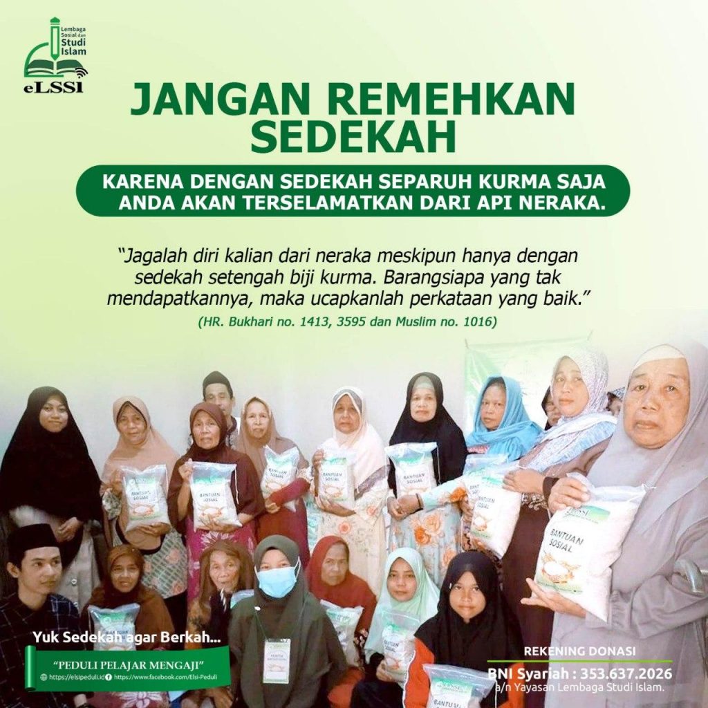 Jangan Remehkan Sedekah Elsi Peduli