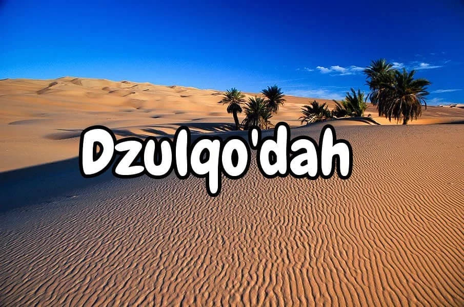 Ilustrasi. Keutamaan Bulan Haram Dzulqo'dah. www.elssipeduli.id