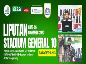 Foto. Elssi Gelar Stadium General 10 Tangerang. www.elssipeduli.id