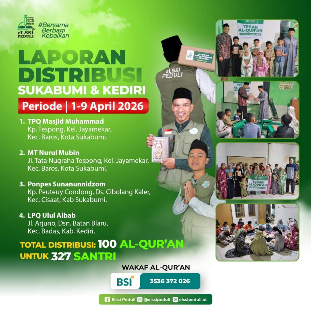 distribusi elssi april 2026