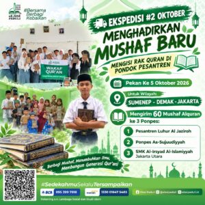 Ekspedisi Pekan Terakhir Oktober: Distribusi Paket Mushaf oleh eLSSI